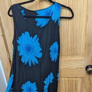 Tiki Palm Rayon Beach dress